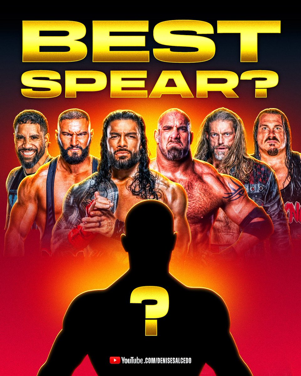 Who has the best spear? 

My pick is Bron Breakker, hbu?