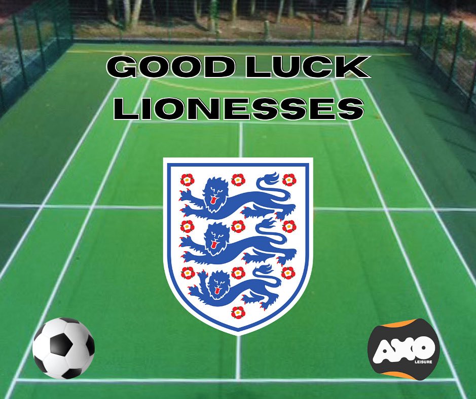 Good luck to the Lionesses as they take on Spain in the Euro 2025 final! ⚽️ 
🦁 🦁 🦁 

axoleisure.co.uk

#football #itscominghome #england #lionesses #womensfootball #team #UEFA #UEFAWomensEuro