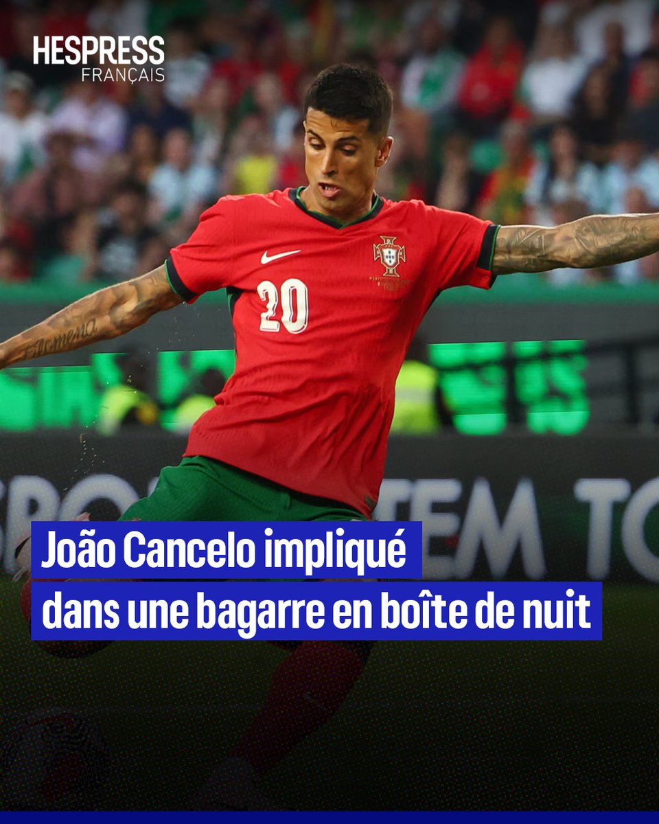 HespressFr's tweet image. João Cancelo a récemment connu un incident lors de ses vacances en Algarve, au sud du Portugal. Alors qu’il passait une soirée dans une discothèque, le joueur portugais de 31 ans, actuellement à Al-Hilal, aurait frappé un autre client après avoir quitté l’espace privé où il se…