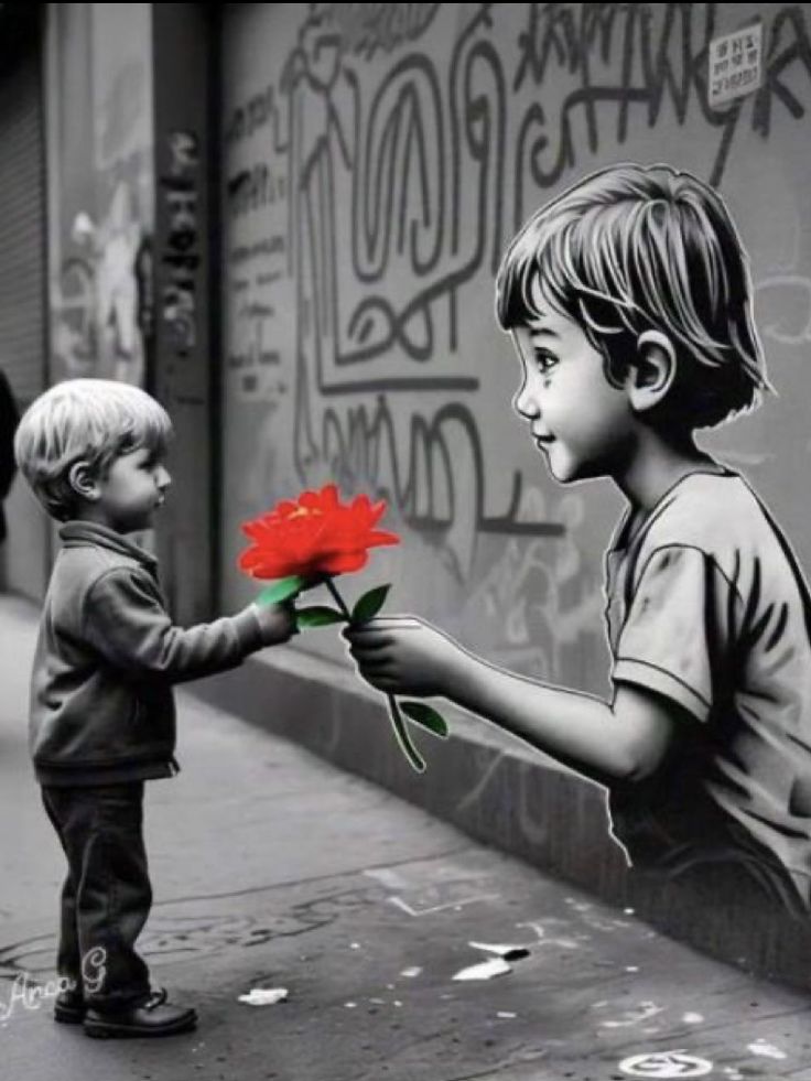 #BuonaSerata 
#VentagliDiParole
#poesia 

 Un dono sincero,
mani che si stringono, cuori leggeri e fieri.
Insieme si cresce, nel gioco e nel tempo.

Photo Pinterest 📸