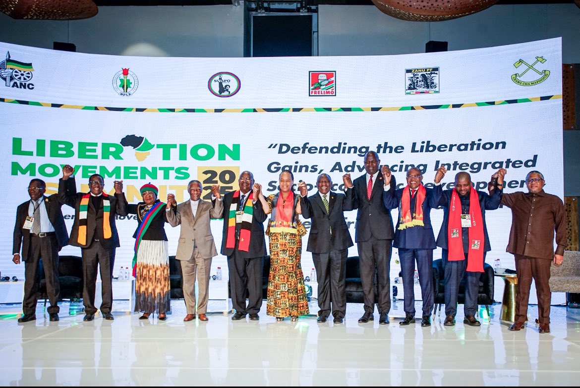 Christo64486953's tweet image. Make no mistake, the ANC and all the “liberation” parties they have these conferences with are Southern African nation’s modern day curse.
They manipulate their populations into believing they are their only saviours.
The sooner they are made irrelevant and powerless the better