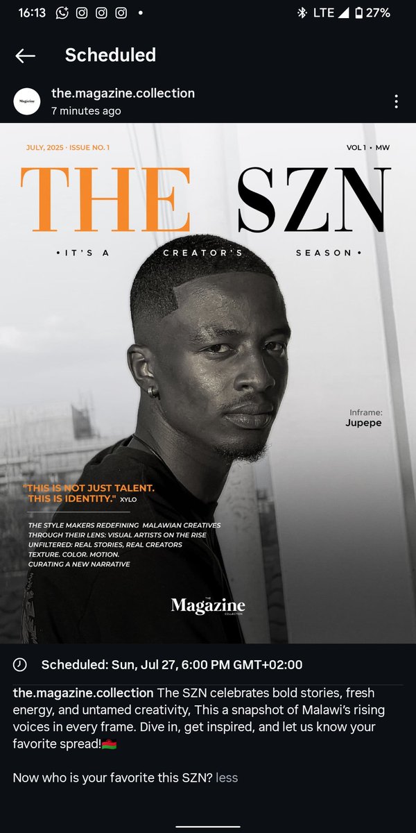 Boygotmoves9's tweet image. The Magazine Is Finally Out!
Show some love and repost❤️
More coming your way

tr.ee/ZrJblGObQl