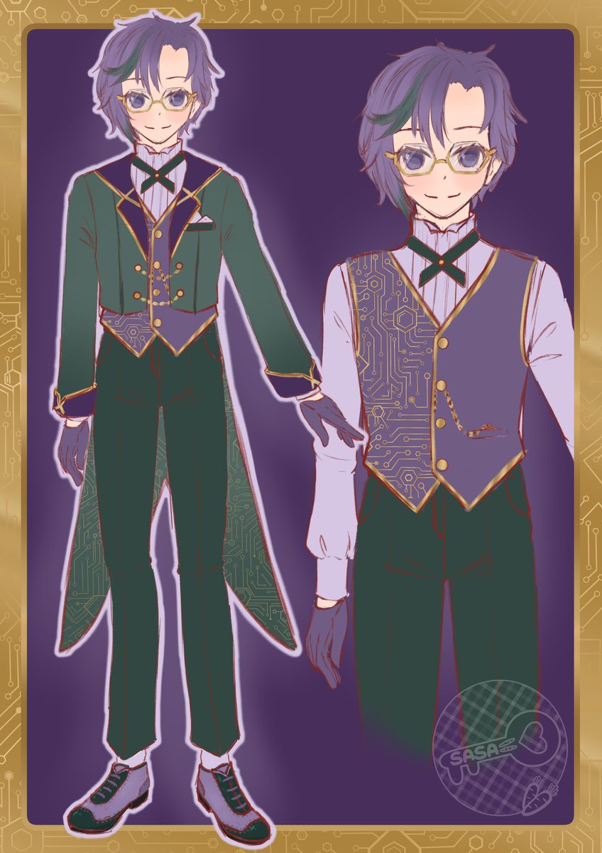 Sasa_Sacchii's tweet photo. Outfit Design sketch commission for @TakioAumadi 🐸

I rarely do male outfits but it was really fun working on this!
Hopefully we'll see him again!
(Disclaimer: definitely not a frog!)

#sadraws #outfitdesign https://t.co/8rTWqOaEDX
