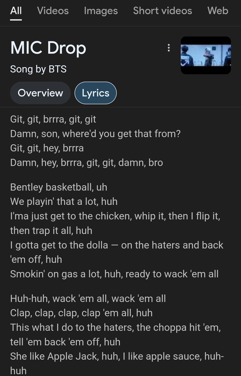 BuntanBuni's tweet image. I think bts dropped a new version of mic drop?