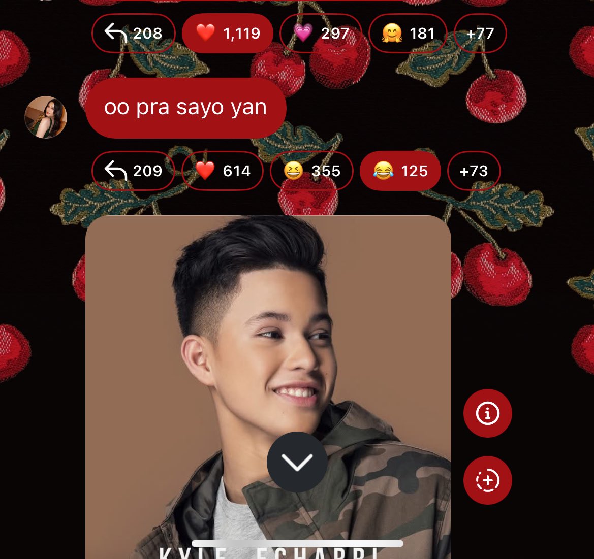 leilford_'s tweet photo. Nag uusap ba sila? 

A. Oo
B. Hindi 
C.nagkataon lang 
D. Alden Richard 

#AzMillio https://t.co/P0fjgg4Rko
