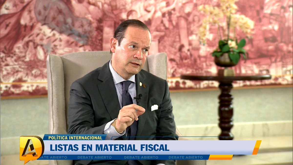 Debate_Abierto's tweet image. "Lista de materia fiscal tiene dos componentes. Uno el intercambio de información que ya hacemos. Existen observaciones a los mecanismos, la trazabilidad, eso se puede corregir mediante el empeño en una inversión en los mecanismos de comunicación", Javier Martínez-Acha