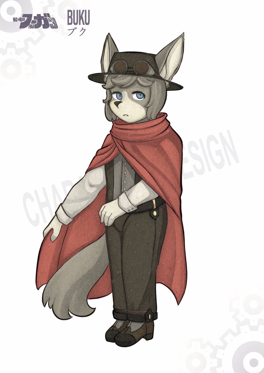 Efter_delta's tweet image. Thank you @WatcherGhos for taking this commission in #FUGA&apos;s style ! 
He&apos;s kind and calm 🐾

#戦場のフーガ #戦場のフーガ3 #FugaMelodiesofSteel3 #art #FugaMelodiesOfSteel