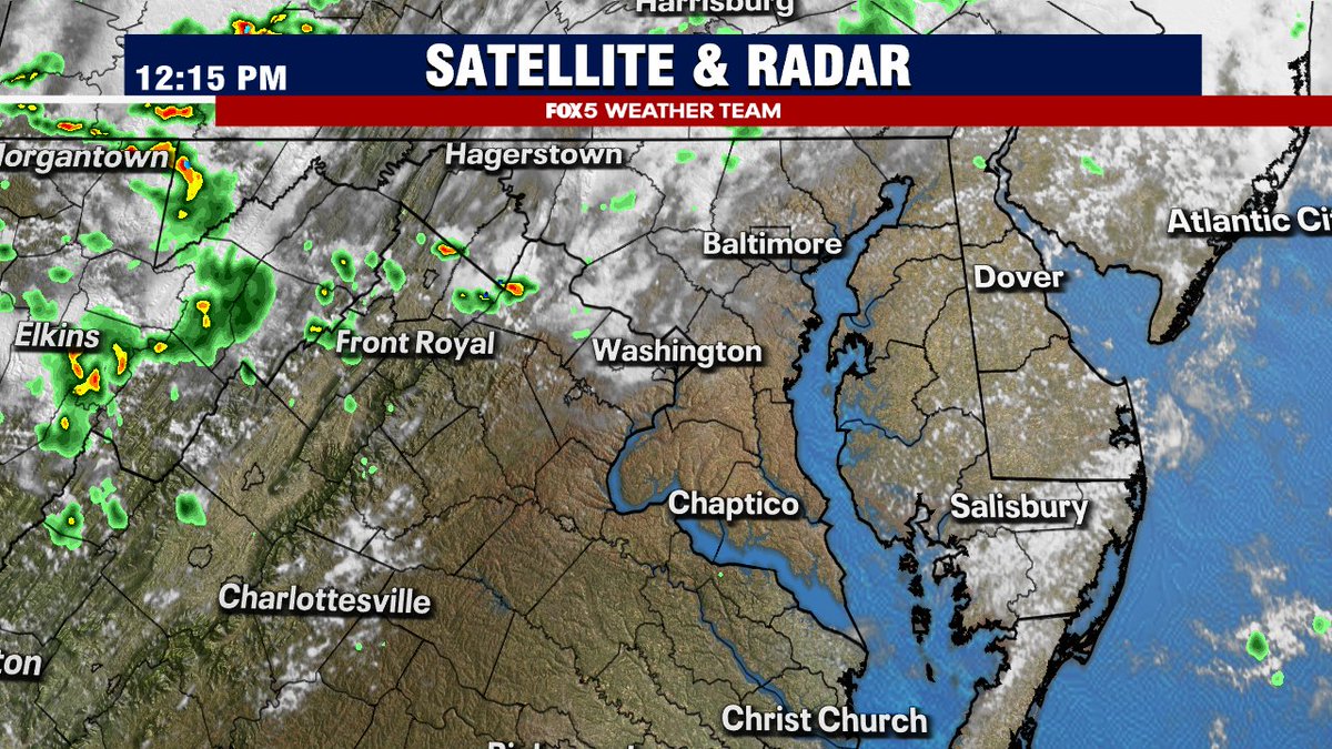 cesar_wx's tweet image. A few showers popping up near Winchester this afternoon. We'll see more storms pop up as the afternoon continues to warm up. @fox5dc #dcwx #mdwx #vawx