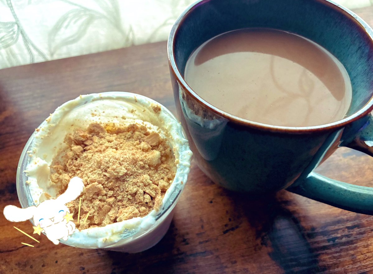 iHugBatman's tweet image. Coffee &amp;amp; cheesecake greek yogurt!