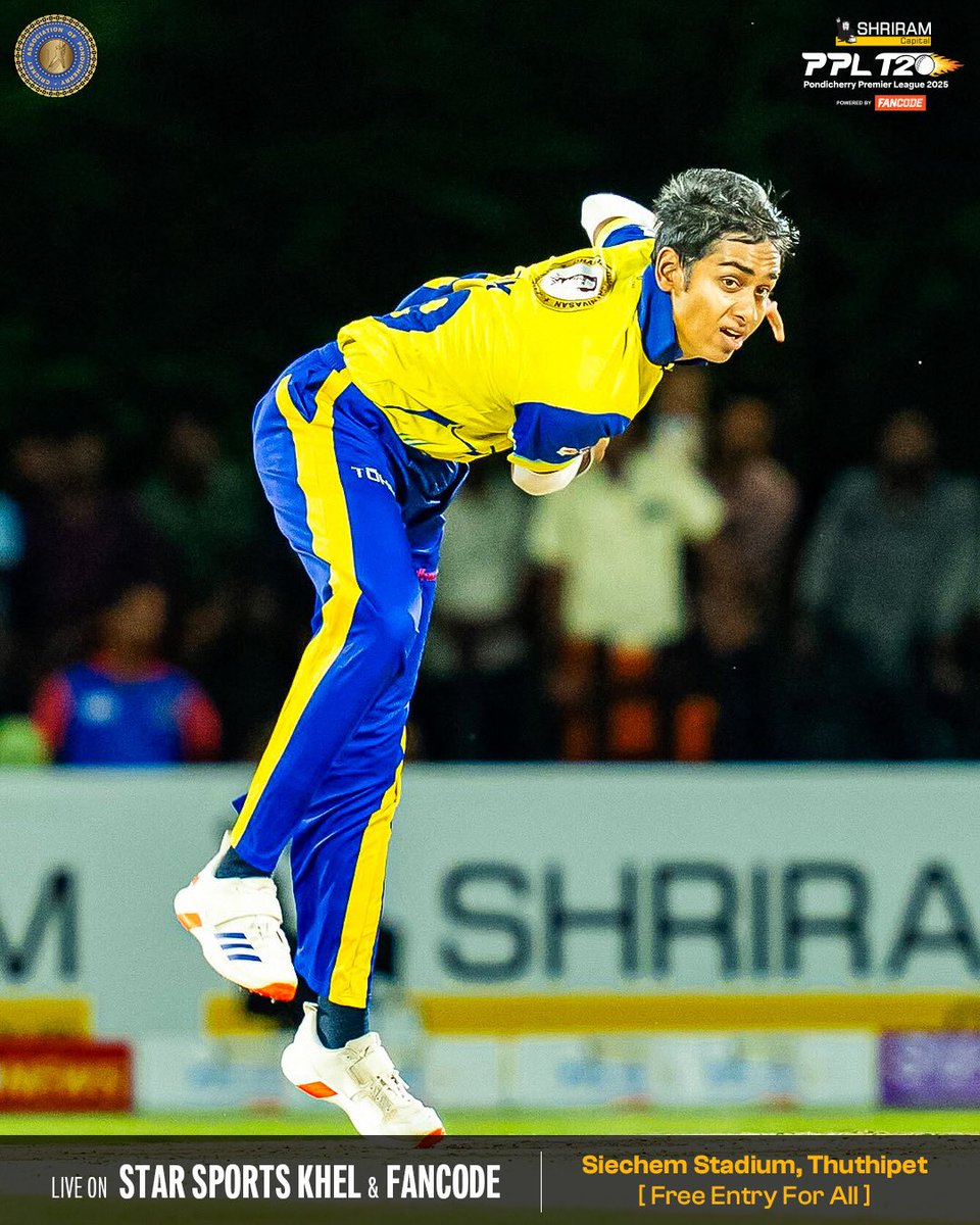 🚀 Villianur Mohit Kings in control at the halfway mark — cruising towards the title?

#ShriramCapitalPPL #PPL2025 #PondicherryPremierLeague #PondicherryCricket