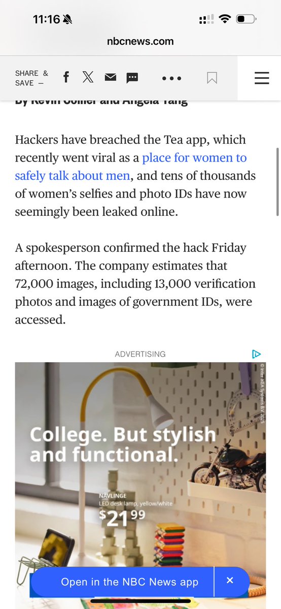 WolffNSheep's tweet image. The Tea App has a huge Doxxing problem