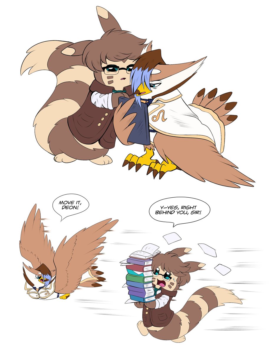 Librarian work

☄️COMMISSIONS OPEN: ko-fi.com/lunar_turtle

#art #shinypokemon #gaming #pokemon #pokemonart #pokemoncomic #starterpokemon #nintendo #sketch #commissionsopen #staraptor #staravia #starly #sinnoh #bird #humanart #kofi #furret #sentret #deon #ferret