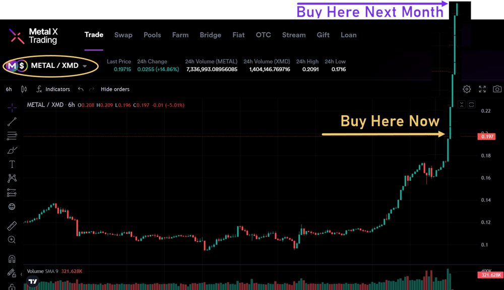 BruceXPR's tweet image. The public are liking the $Metal Blockchain