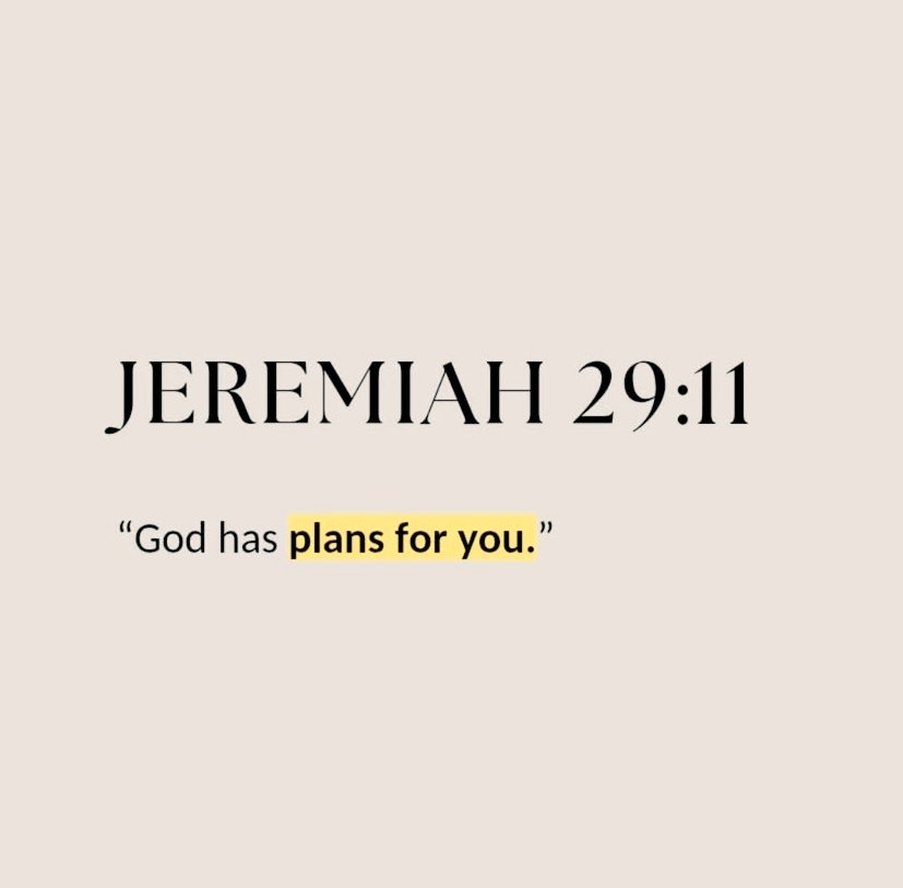 Jeremiah 29:11