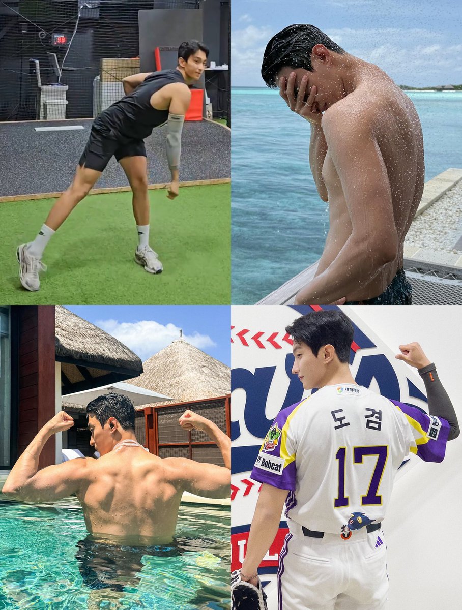 he's gone full athlete 🙂