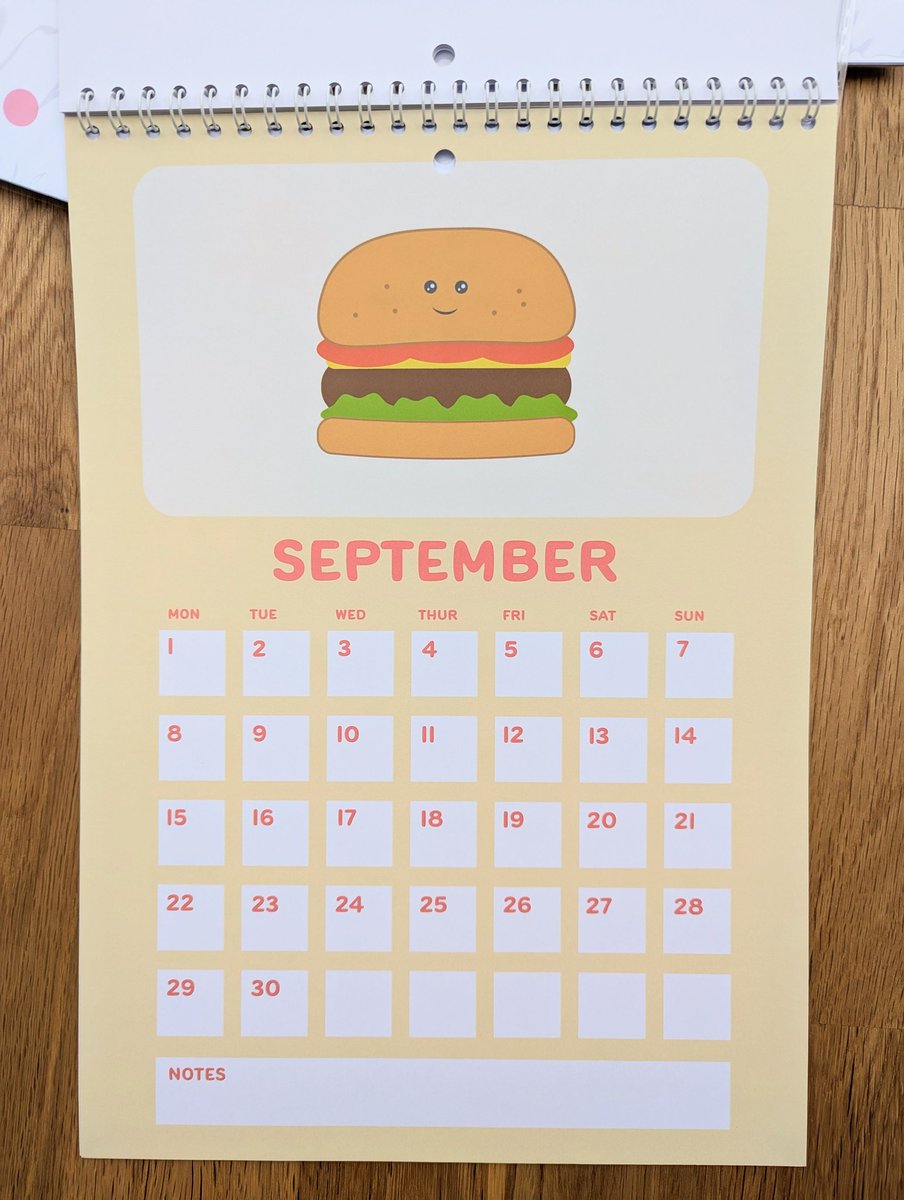 andrealem's tweet image. I have a few of these cute food calendars left in stock, and they are now 70% off.
£4.50 with free shipping
Cuteness guaranteed!
#sale #calendar #cutefood #illustration #sundayvibes