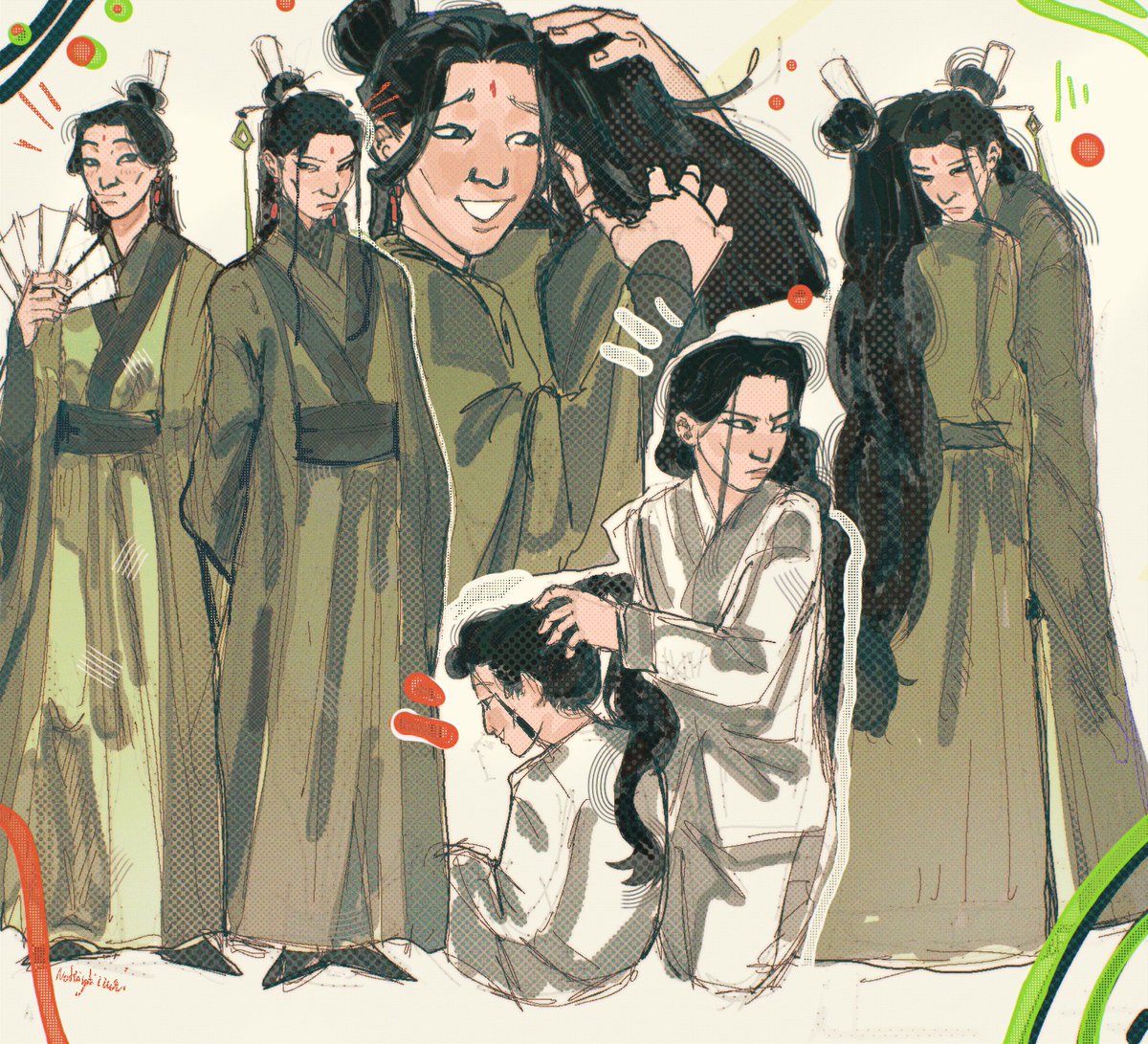 Shen twins 
#svsss #shenyuan #shenjiu #ScumVillainsSelfSavingSystem