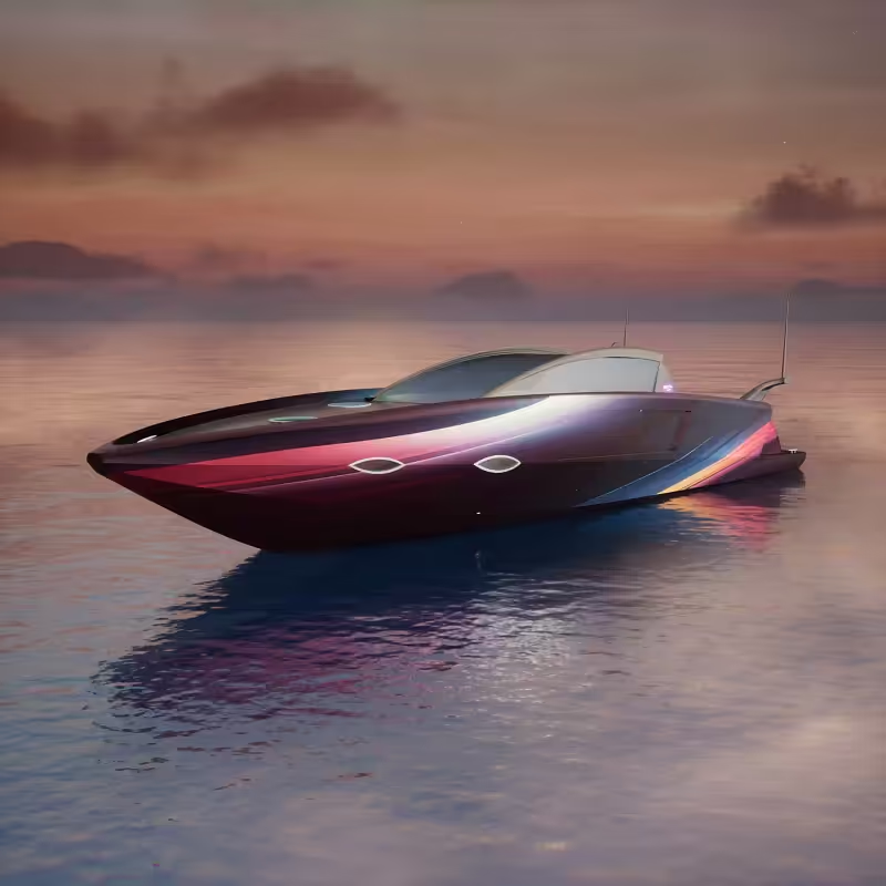 BmetaYachts's tweet image. 🚨 Fresh off the minting press! 🚨

The Apechain Regatta Collection just launched another stunner:
A Predator Model equipped with the Iffy’s Elegance skin (2/3%) and the radiant Plumaura emissive finished in sleek Chromium trim.
Built to dominate Apechain, Otherside, and every…