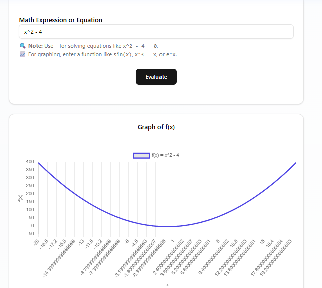 umeshsuwal_'s tweet photo. #LSPPDay57
Today, I learned to parse math expressions using mathjs.compile() and render real-time graphs from user input supporting polynomials, trig, and exponential functions.
@lftechnology
#60DaysOfLearning2025 #LearningWithLeapfrog https://t.co/uhripe9iFV