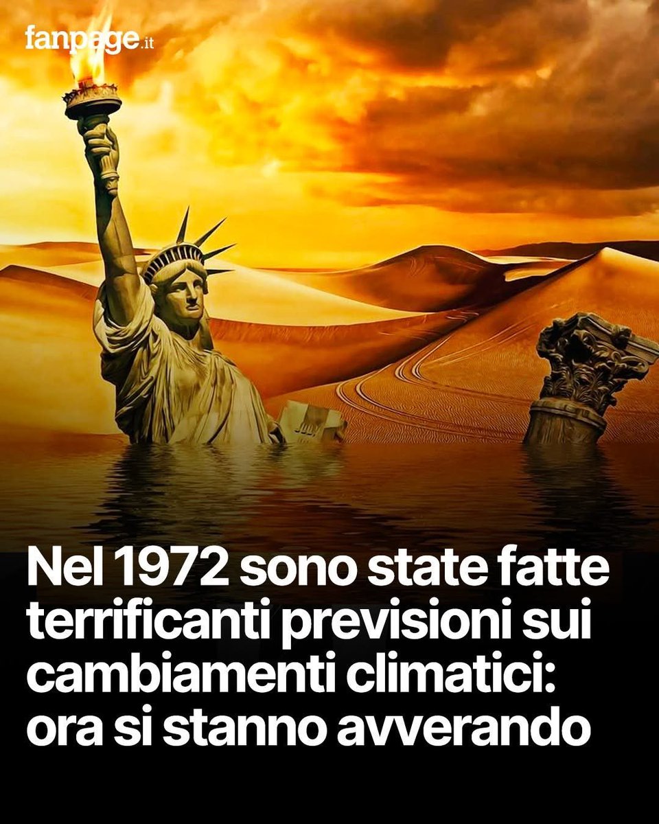 mcrisparlato's tweet image. La statua della libertà è già stato sommersa?