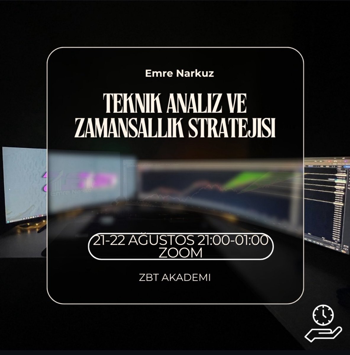 EmreNarkuzz's tweet photo. 🪄Finansal Piyasalarda ZAMANSALLIK Egitimi
Finansal piyasalarda kazanç, sadece dogru enstrumani seçmekle degil; o enstrümanin tam da dogru zamanda alinip satilmasiyla saglanir. Bu egitimde:
Piyasa Döngülerini Okumayi ögreneceksiniz: Trendlerin baglangicini ve sonlanigini nasil tespit edersiniz?
Zamanlama Stratejileri gelistireceksiniz: Geri çekilmelerden faydalanarak düsükten alip zirveye yakin satmanin incelikleri neler?
Kestirim ve Hiz kazanacaksiniz: Stop-loss ve Kar AL seviyelerini zamanlamaya gore nasil ayarlamalisiniz?
Çoklu Zaman Dilimlerini analiz ederek: Gunlük, haftalik ve saatlik grafiklerdeki sinyaller size nasil yol gösterir?
Zaman, borsada en degerli kaynaginizdir. Erken adim atmak firsat, geç kalmak risk demektir. Bu egitimle "ne","nasil" degil -
"nereden" ve "ne zaman" sorusunun cevabini bulacak, piyasay! kendinize göre yönlendirmeyi ögreneceksiniz.
17 Egitim Detaylari:
Tarih: 21-22 AGUSTOS
Saat: 21:00-01:00
Platform: Zoom
! Kontenjan Sinirlidir!
Beklemek çözüm degil !!
Yolculugunuzda fark yaratmak ve bagariya ulagmak için yerinizi hemen ayirtin!
Bilgi ve kayit için DM'den iletisime geçebilir veya profilimizdeki baglantilardan Web sitemizi ziyaret edebilirsiniz.
#Zamansallik #BorsaEgitimi #DogruZamanDogruHisse