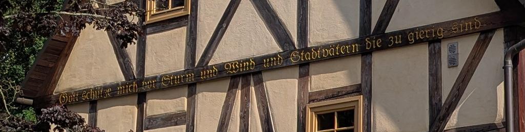 Wohl wahr.
