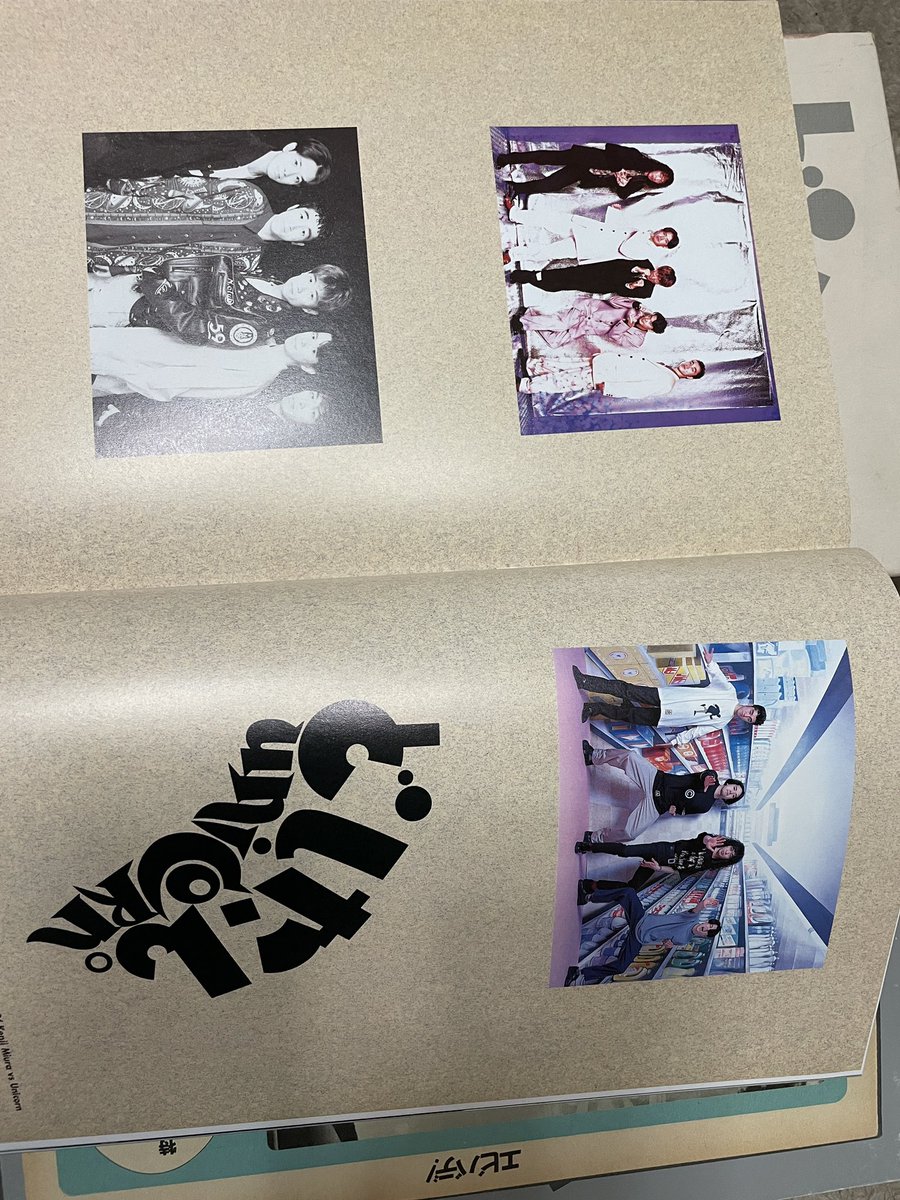 momonoyosuke's tweet image. 久々に見つけた、中学の時の宝物。全スケジュール一覧しかり、マイケルさんの全曲解説しかり、エビさんの娘の謎インタビューしかり、読みまくった一冊。4人時代だし、コレ流石にレアだよね。それとも当然持ってるやつ？