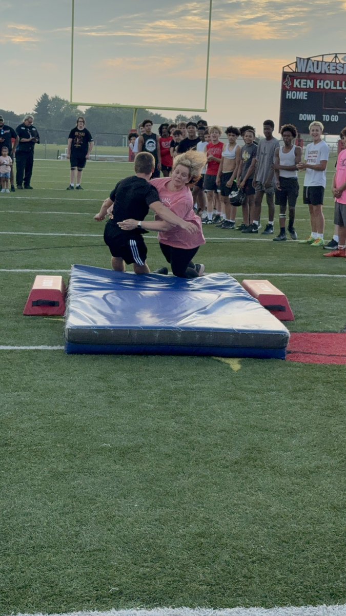 Mom’s practice provided a great ending to our Mini Camp. Helping with decals, doing a little drill work and bringing the BOOM!