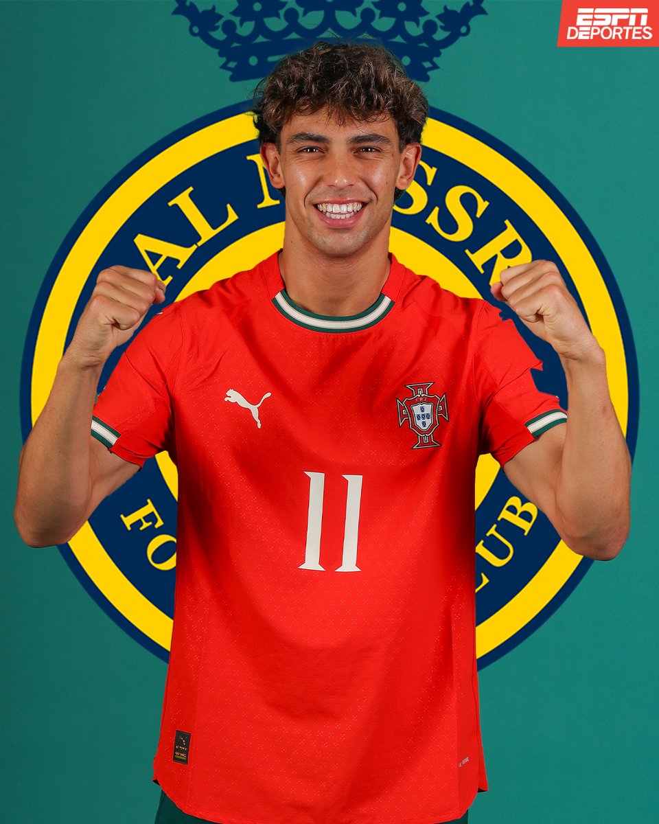 ESPNDeportes's tweet image. De acuerdo a varios reportes, Joao Felix estaría por fichar con el Al-Nassr de Cristiano Ronaldo. 😯 🛫