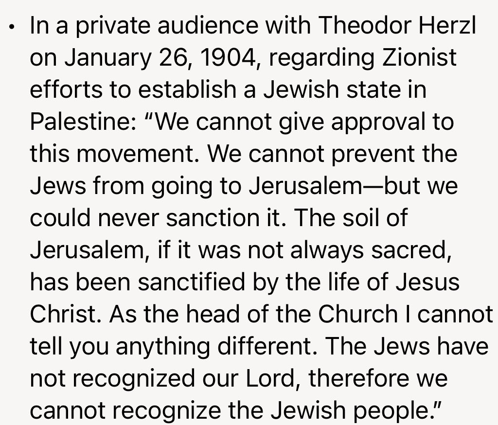 FreeIrishman7's tweet image. Pope Saint Pius X on Zionism: