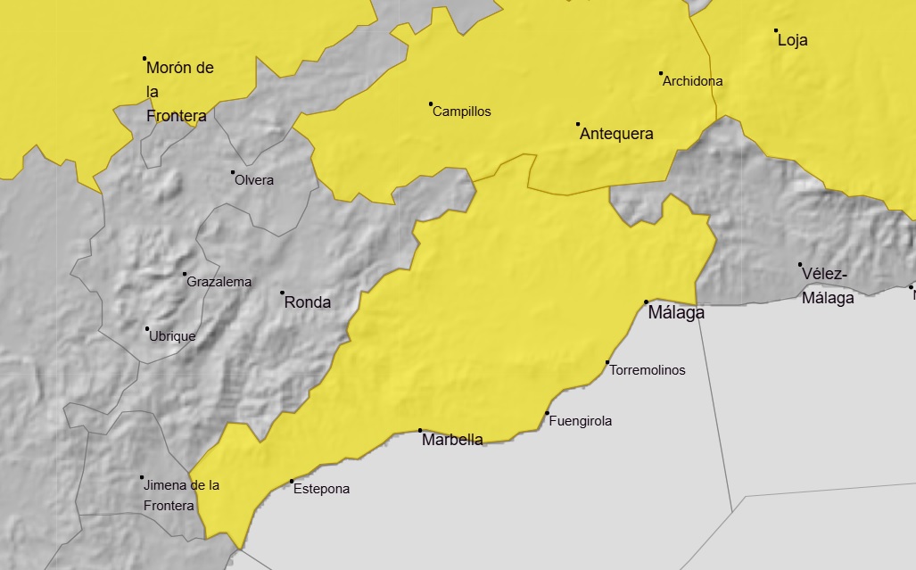 🟨 Aviso amarillo por temperaturas máximas para mañana lunes entre las 12.00 y las 21.00 horas

🙏 Precaución 

🔗 aemet.es/es/eltiempo/pr…