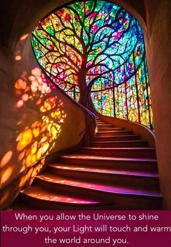 Allow your Universal gift to shine through you. #JoyTrain #gifted #allow #bemagical
