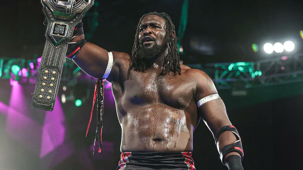 TIMWrestling's tweet image. THE RULER Oba Femi cumple 200 días como campeón de NXT ¿Como evalúas su reinado?