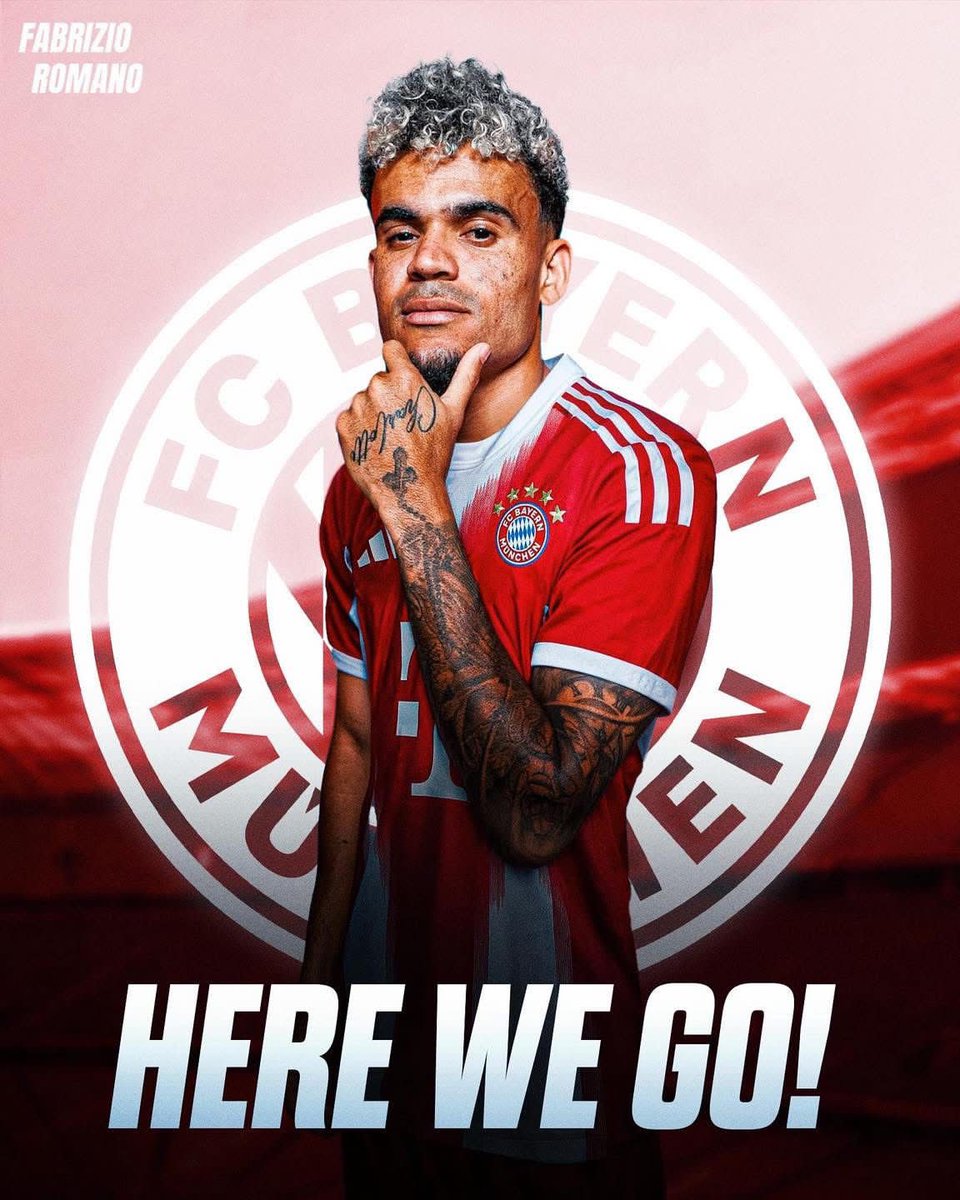 CriscentG's tweet image. 🚨 𝐇𝐄𝐑𝐄 𝐖𝐄 𝐆𝐎! Bayern agree deal to sign Luis Diaz on €75m package from Liverpool 💣🇨🇴

Formal proposal accepted and add-ons structure now fully agreed as Luis will sign at FC Bayern until 2029.

Lucho, authorized to travel for medical next week ✈️