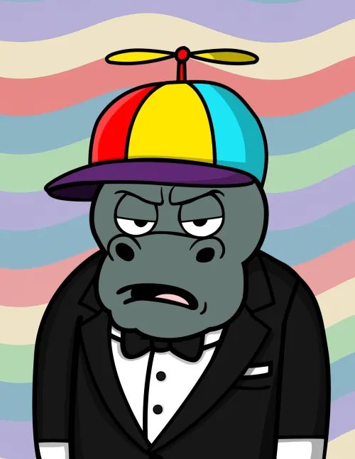 4everangry_nft's tweet image. I may look angry, but Iโm happy about it ๐ก
