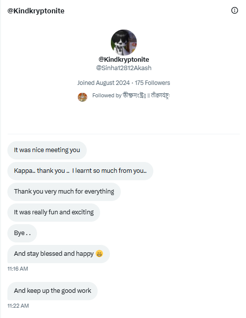 viprabuddhi's tweet image. Bruh, I'm honestly scared af. I just got notification for this

Someone please check up on this boy.