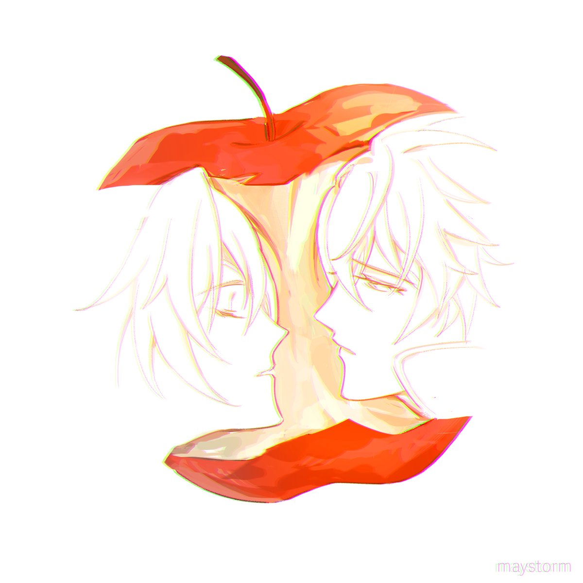 mayst0rm's tweet image. 🍎 #phainaxa #厄夏 #ファイアナ