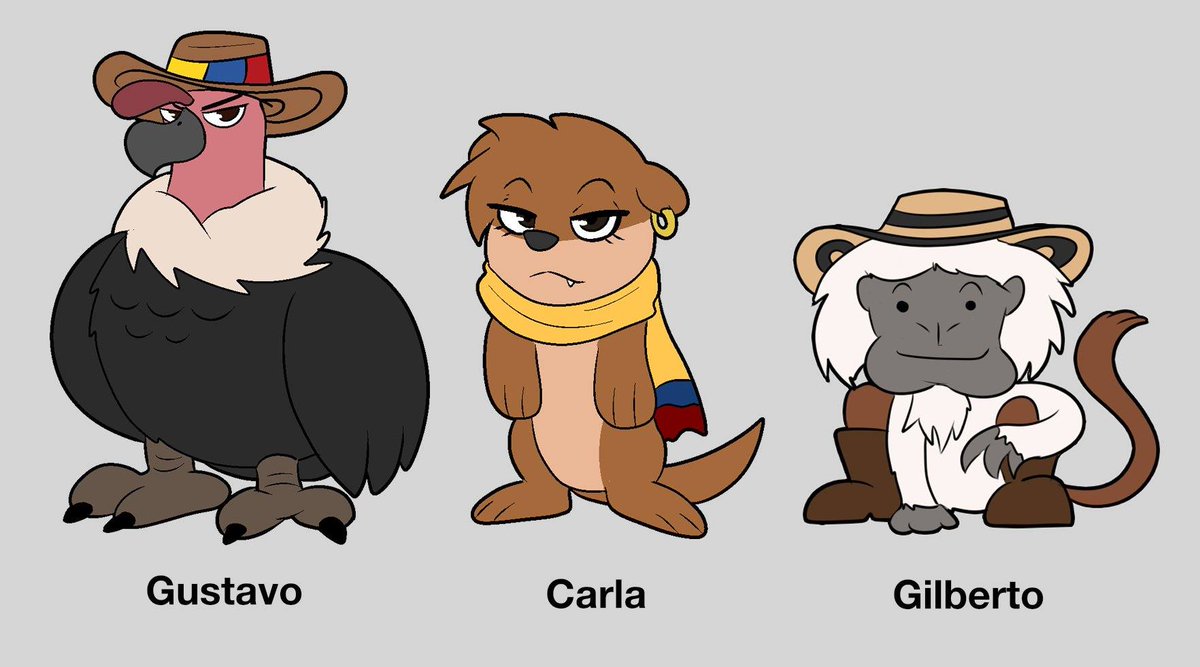 Haha, I need to desecrate the animal of my country and those of Brazil and Colombia, Rule34 style.