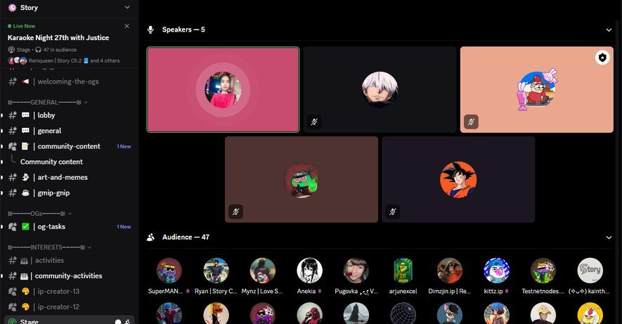 MrHndrk_'s tweet image. Had a fantastic time tonight at the @StoryProtocol karaoke event! So much fun with everyone
Shoutout to the host @0xbunny_ @affanyjoe thanks for bring this great event for the community
Community on Top!