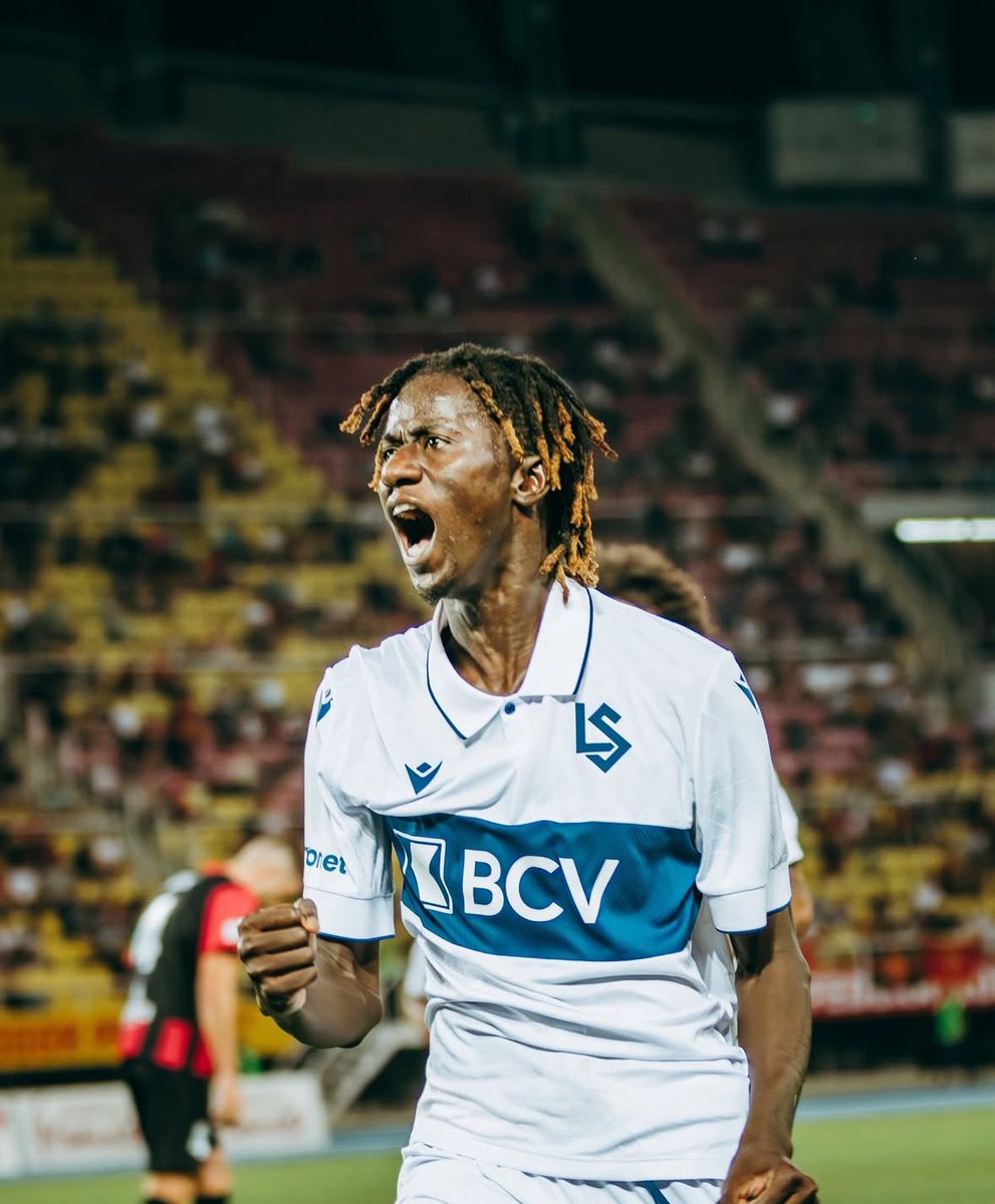BERTHEDjack17's tweet image. Gaoussou DIAKITE fait des étincelles avec Lausanne-Sport !

Le jeune attaquant 🇲🇱 (19 ans) a déjà marqué 3 buts en 3 matchs officiels ce début de saison 
⚽ 1 but vs FK Vardar en Conf. League (24/07, 2-1) 
⚽⚽ 2 buts vs Winterthur en Super League (aujourd'hui) #SuperLeague #LS