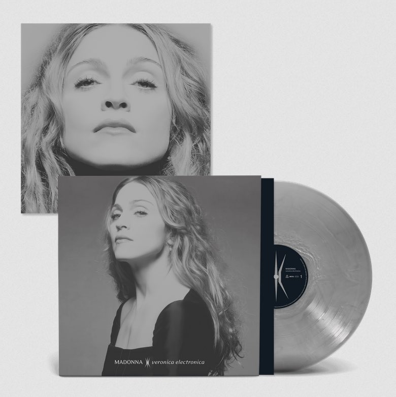 mindbombrecords's tweet image. Now In Stock: Madonna-Veronica Electronica 12"EP On Limited Edition Silver Vinyl.
An eight-track companion to RAY OF LIGHT, was originally envisioned by Madonna as a remix album in 1998. The project was ultimately sidelined by the original album’s runaway success.