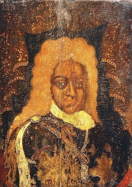 An Old Black European Painting 🖼️