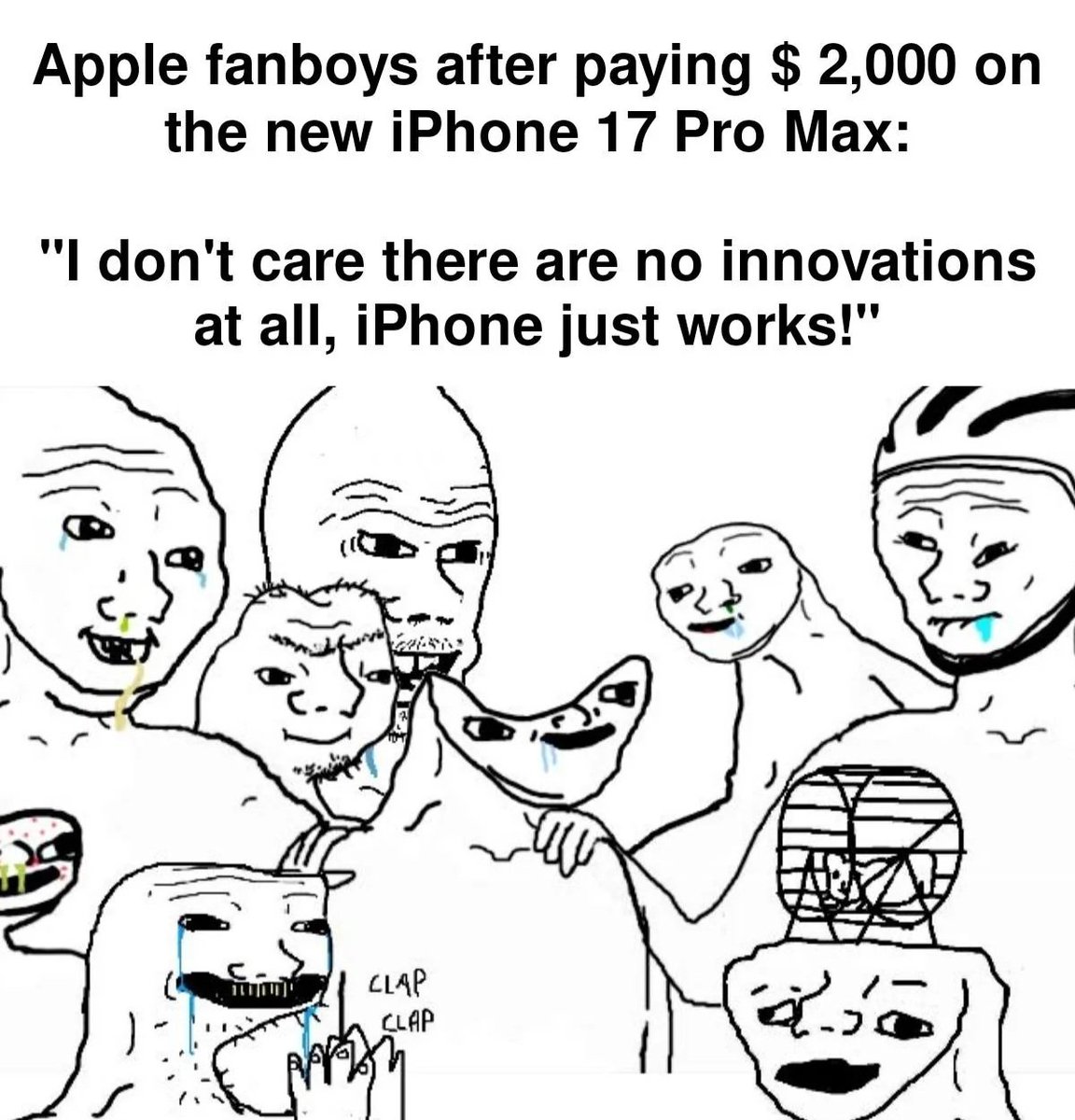 iHateApplee's tweet image. Apple sheep being Apple sheep 🤣