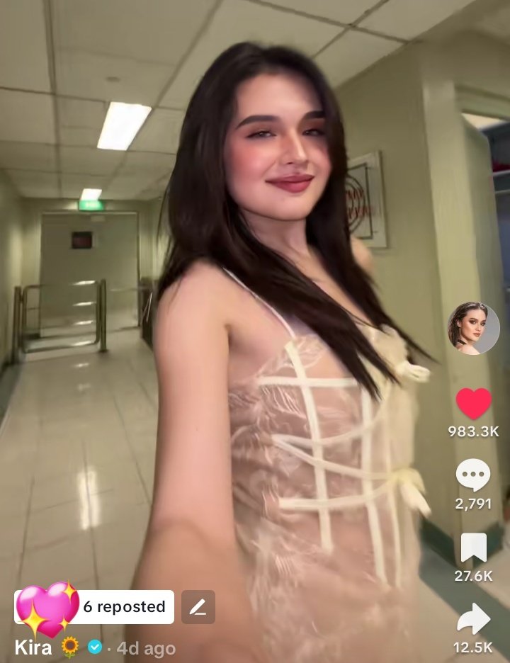 _kiraluv's tweet image. Kira Balinger's βDon't Chaβ is now the most liked video under the sound on Tiktok with almost 1 Million likes. π₯β¨
@Kbalinger #KiraBalinger