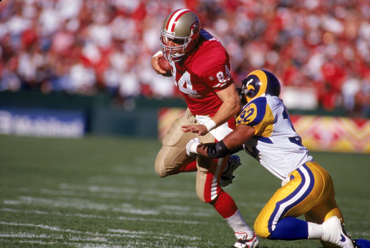 NinersHistory's tweet photo. Brent Jones #FTTB https://t.co/NLZRRZzYke