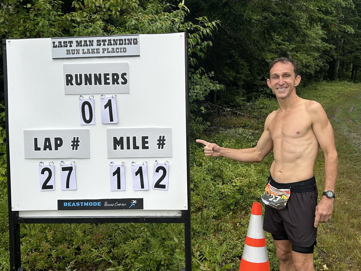 Gonzalo Anteliz Jr (@antelizjr) on Twitter photo Congratulations to The One & Only <a href="/RADominguez76/">Ramón Domínguez</a> Winner after 24 Hours in Lake Placid the Famous Race Last Man Standing 🏆🥇.
112 Mile 🤩 Congratulations to The One & Only <a href="/RADominguez76/">Ramón Domínguez</a> Winner after 24 Hours in Lake Placid the Famous Race Last Man Standing 🏆🥇.
112 Mile 🤩