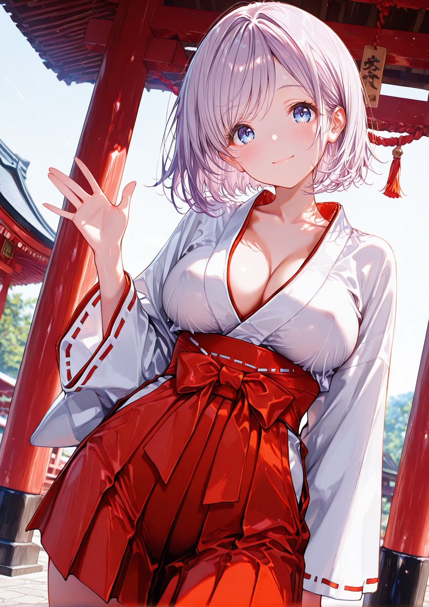 rui_aiart's tweet image. ๅทซๅฅณใใๅไธโฉ๏ธโจ
ไปๆฅใๅ
ๆฐใซใใฃใฆใใฃใใใ๐๐