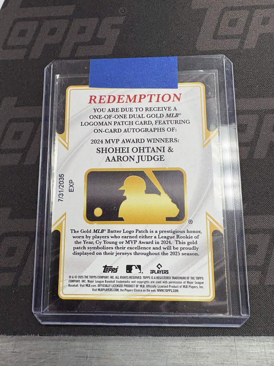JUST PULLED: It’s been confirmed the 1/1 Ohtani &amp; Judge Gold Dual Logoman autograph was found at <a href="/allprosportcard/">Rich Rinella</a> Cards in Cuyahoga Falls, Ohio…

A loyal customer purchased a few jumbo boxes to rip at home, and a few hours later, the shop owner received an email: “Call me ASAP.”