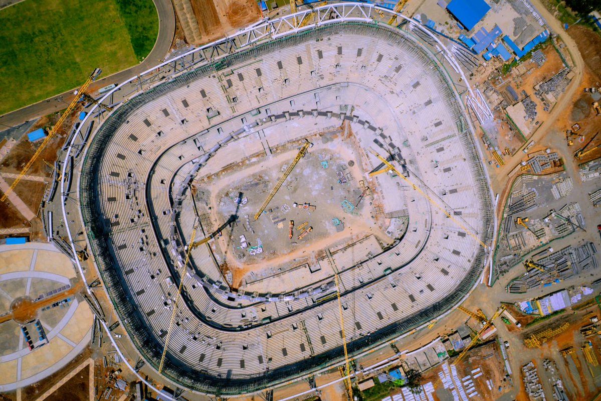 Poison_king_1's tweet image. Talanta Stadium is Kenya’s first FIFA-standard venue! Cassy Pool Speaks: With VAR & rugby grounds, it’s world-class.
KDF Delivers QualityJob, readying Nairobi for AFCON 2027! #TalantaStadiumUnveiled
@moyasa_ke @kdfinfo
@StateHouseKenya