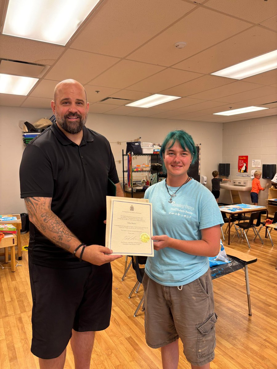 NedKurucMP's tweet image. It was a fantastic opportunity to tour our local @todaysfamilyont kids summer camp here in Stoney Creek! The students are learning about the importance of water and the need to preserve and protect this important resource. The camp has four Canada Summer Jobs students and over…